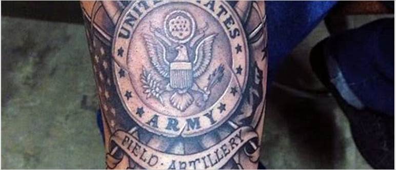 Meaningful army tattoos